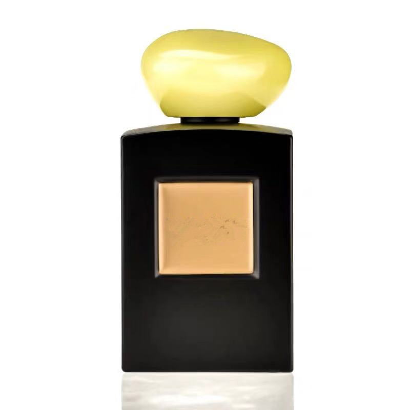 Black glass perfume bottle spray bottle cosmetic perfume bottle 50ml