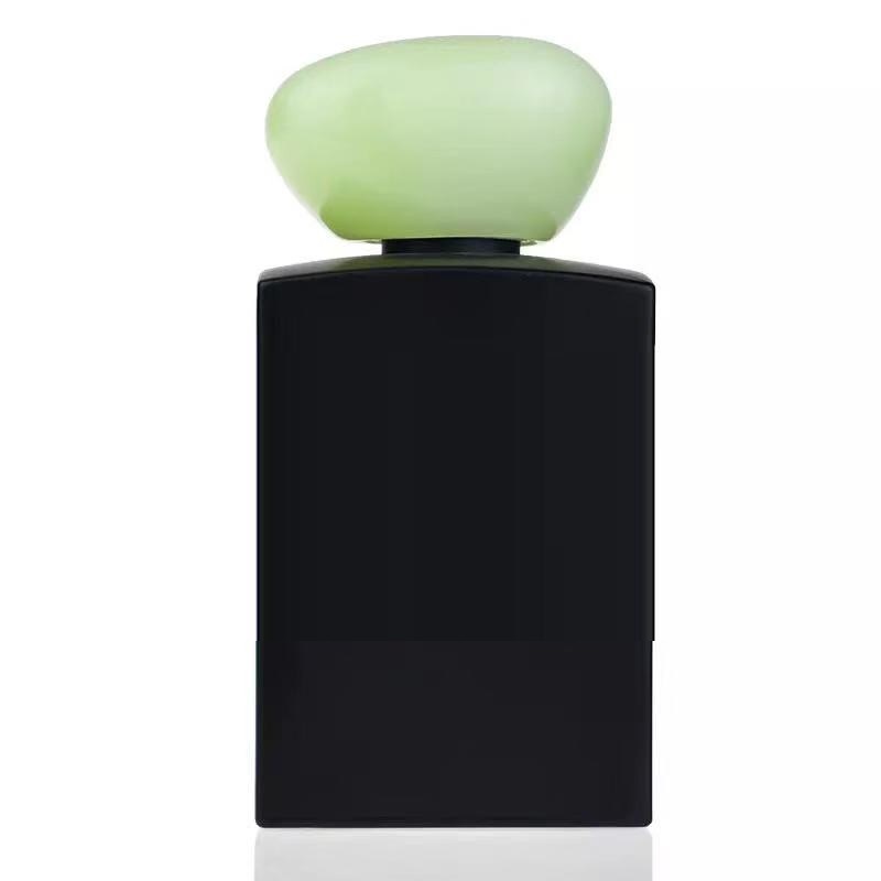 Black glass perfume bottle spray bottle cosmetic perfume bottle 50ml