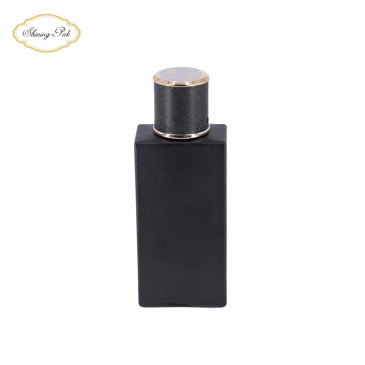 Black in stock 50ml wholesale perfume glass bottles