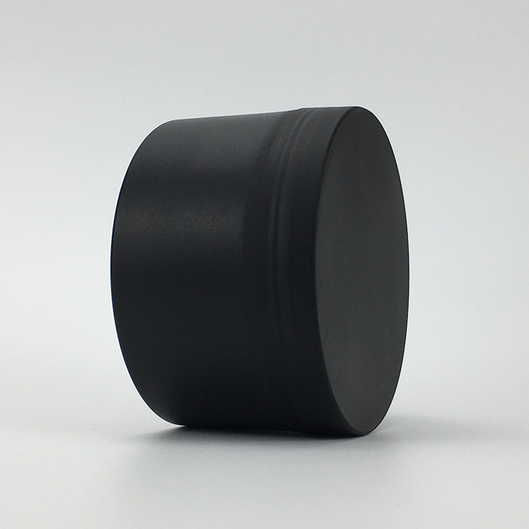 Black thick double wall 100ml 150ml 250ml plastic PP jar for body butter