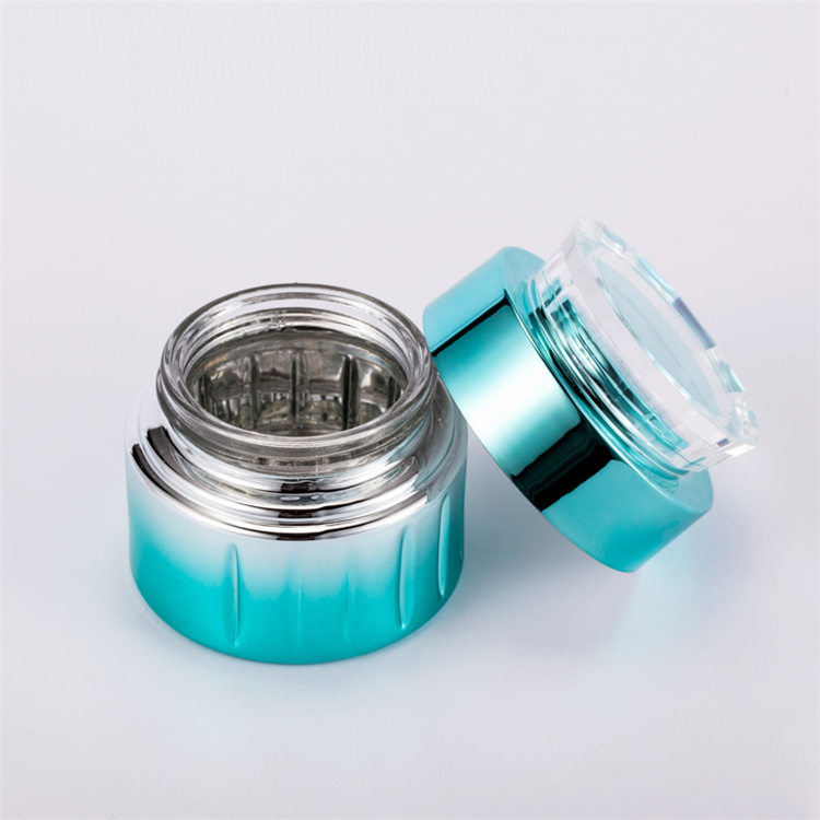 Blue 30g 50g 40ml 100ml 120ml Premium Glass Perfume Bottle Cosmetic Jar Bottles