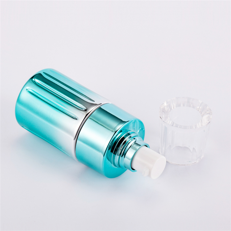 Blue 30g 50g 40ml 100ml 120ml Premium Glass Perfume Bottle Cosmetic Jar Bottles