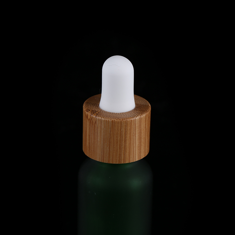 Blue Amber Matte white green colors Essential Oil Bottle Frosted Glass Dropper Bottles with Bamb Pump