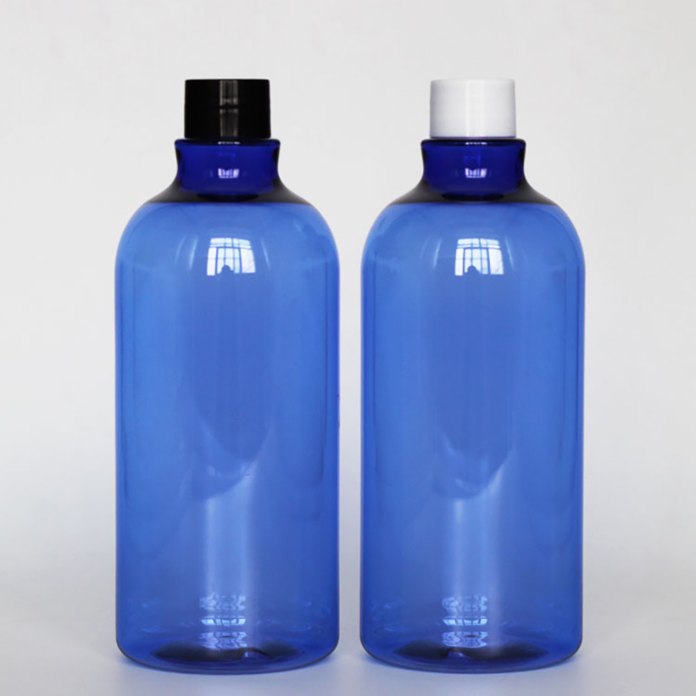 Blue Oval PET36 Lotion/Spray/Screw Cap Bottle, 500ml Cosmetic Package