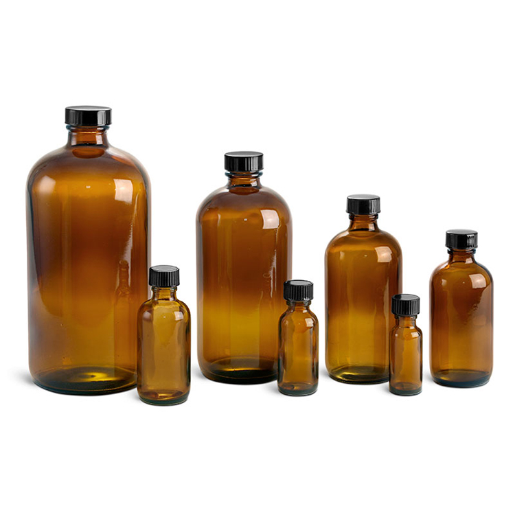 Blue Tincture Bottles Glass Liquid Container Pipette Bottle Manufacturer