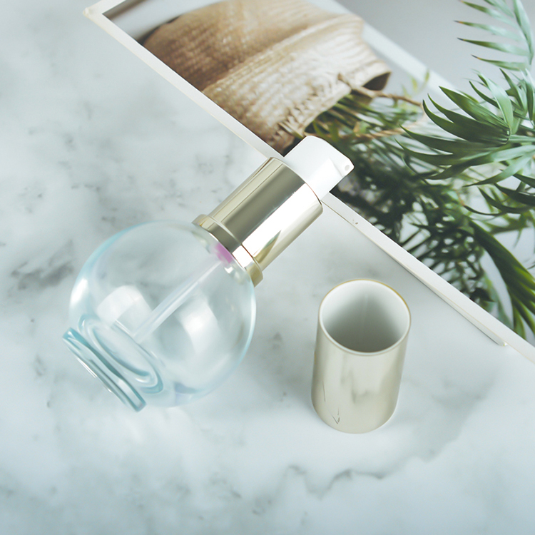 Body Lotion Pump Bottle Cosmetic Empty Cosmetic Glass Hot Sale 15ml 30ml 50ml Skin Care Cream CE/ISO9001 Customized Glass+abs