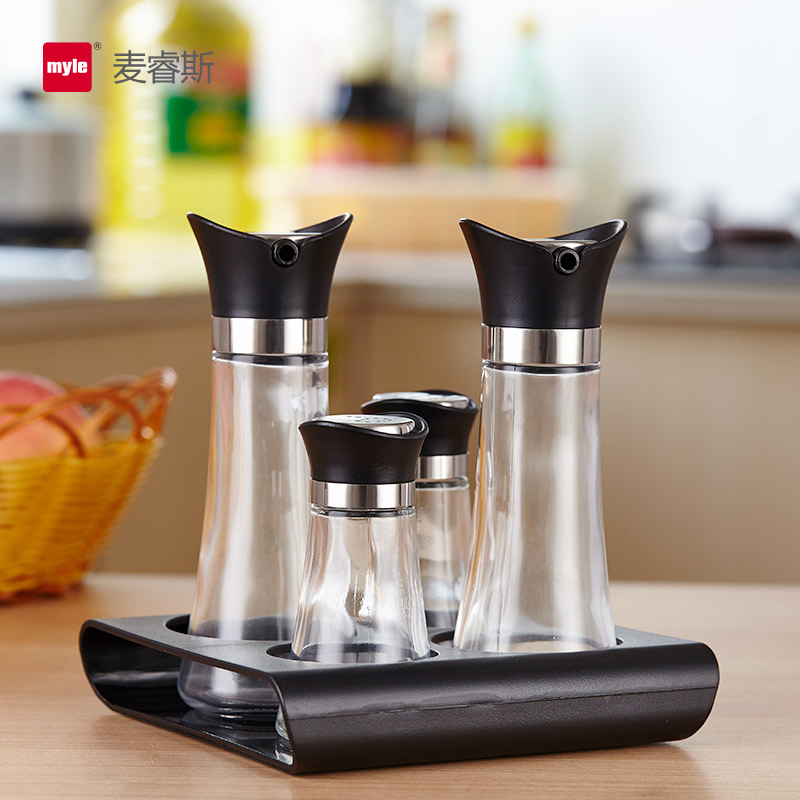 Borosilicate Corrosion-Resistant Glass Oil Bottle Creative Leak Proof Bottle Kitchen Supplies Oil Bottle Can Be Customized