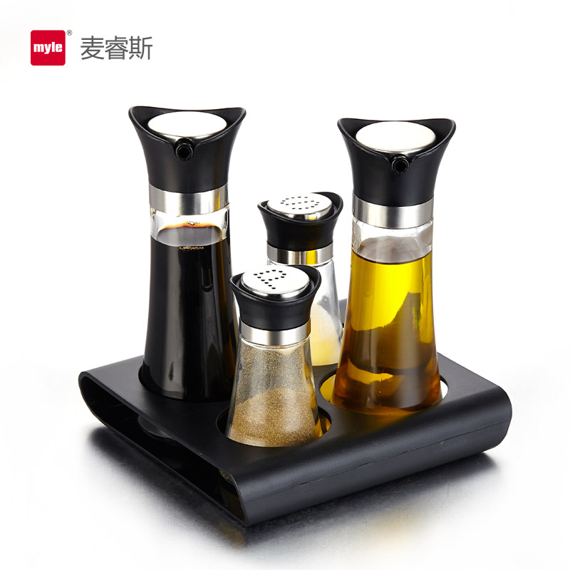Borosilicate Corrosion-Resistant Glass Oil Bottle Creative Leak Proof Bottle Kitchen Supplies Oil Bottle Can Be Customized