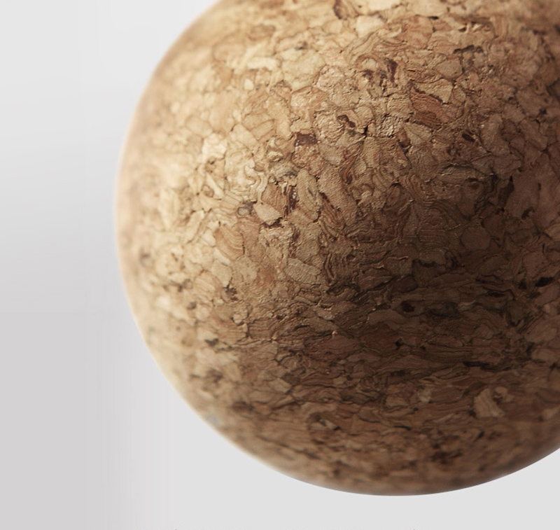 Borosilicate Glass Food Storage Container Jar With Cork Ball Lid Set