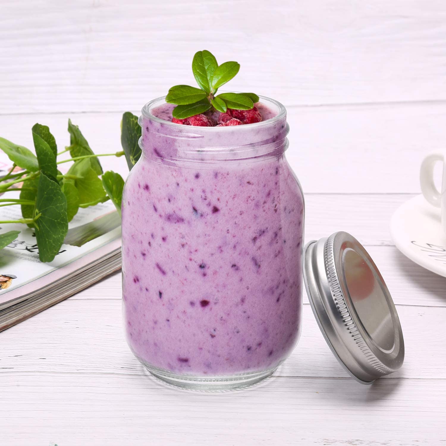 Borosilicate Glass Food Storage Jar Airtight Container Glass Food Honey Cookie Storage Jar Glas Jar with Lids