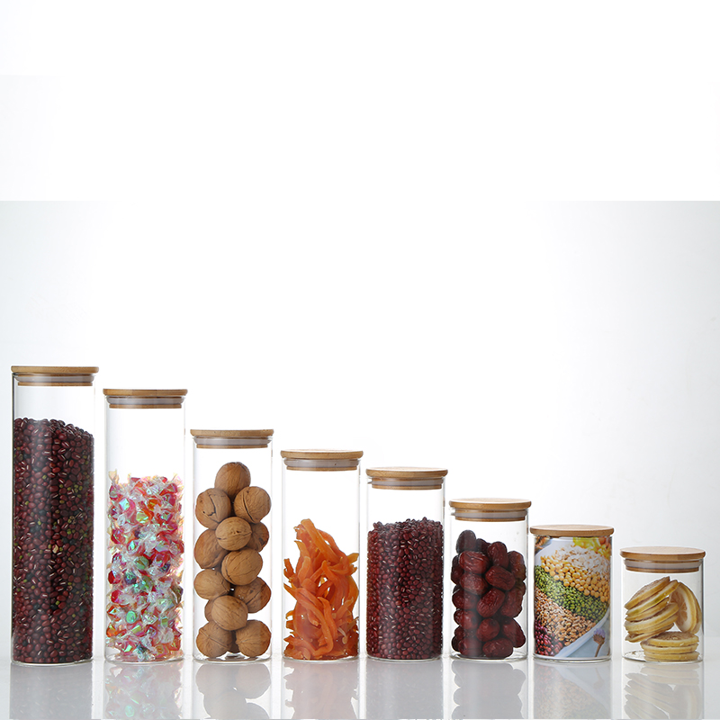 Borosilicate Glass Food Storage Jar Potato Container Storage Jar Honey Container Jar