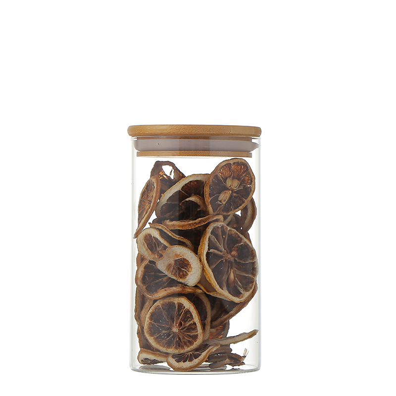 Borosilicate Glass Storage Jars Clear Glass Containers With Lid Food Kitchen Glass Jar