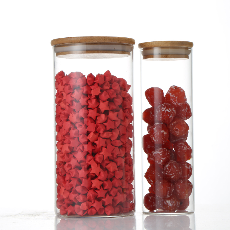 Borosilicate glass airtight jar storage gallon Customized Multiple Specifications