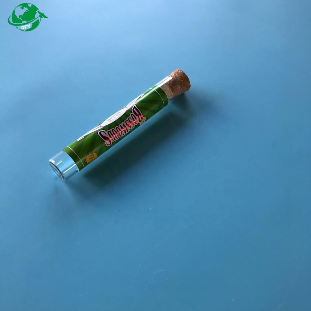 Bosswoods Glass Pre Rolled Leaf Blunt Tubes for Packaging