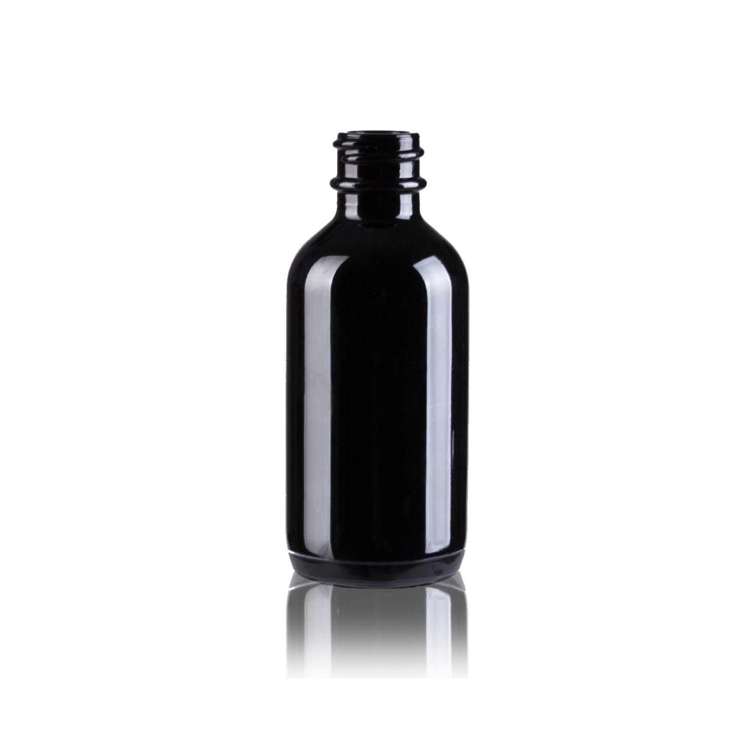 Boston Round 1/2oz--4oz Amber Black Glass Bottles Cold Brew Coffee Kombucha
