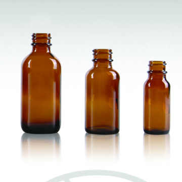 Boston Round 1/2oz--4oz Amber Black Glass Bottles Cold Brew Coffee Kombucha