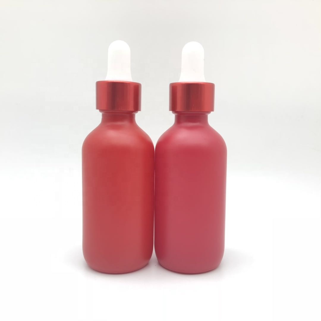 Boston Round Empty Glass Serum Bottles With Dropper Made In China