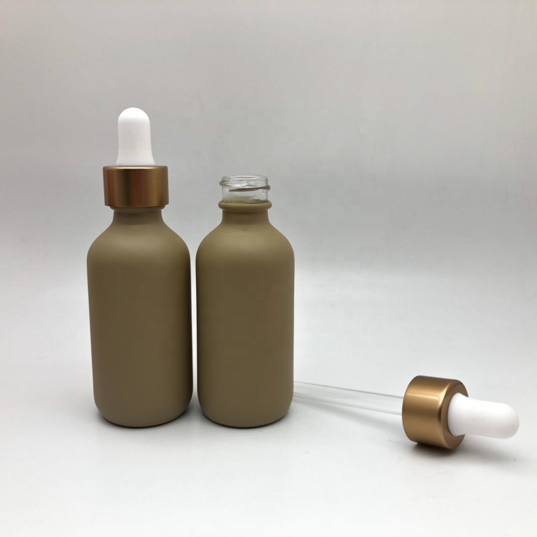 Boston Round Empty Glass Serum Bottles With Dropper Made In China