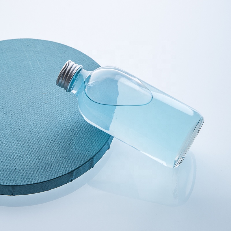 Boston Round Glass Bottle Beverage Glass Bottle Manufacturer 500ml Foam Pump Bottle