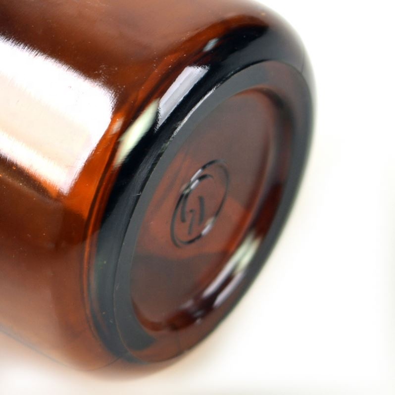 Boston Round Glass Bottle Jar New Arrival 250 Ml Amber Skin Care Cream PET Cosmetic Packing Customized Injection AQL2.5 CN;JIA