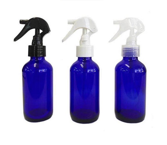 Boston round 1/2oz 1oz 2oz 4oz 8oz 17oz 15ml 30ml 60ml 120ml 250ml 500ml cobalt blue atomizer glass perfume spray bottle