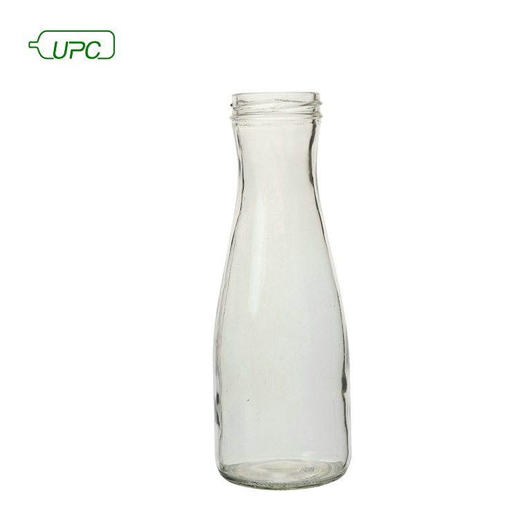 Botella de bebida Garrafas de bebidas 500ml 250ml milk bottle clear empty fruit drinks beverage soda juice glass bottle