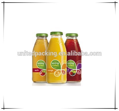 Botella de bebida Garrafas de bebidas 500ml 250ml milk bottle clear empty fruit drinks beverage soda juice glass bottle
