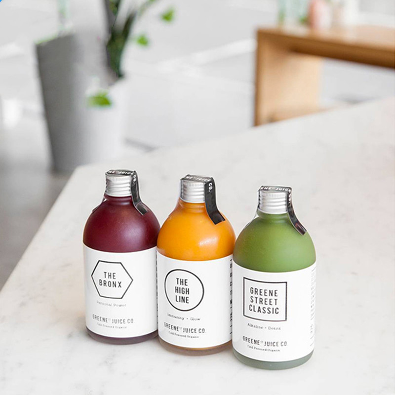 Botellas De Cristal Milk Tea Botol Kaca 250ml 500ml Glass Milk Juice Bottles for Beverage