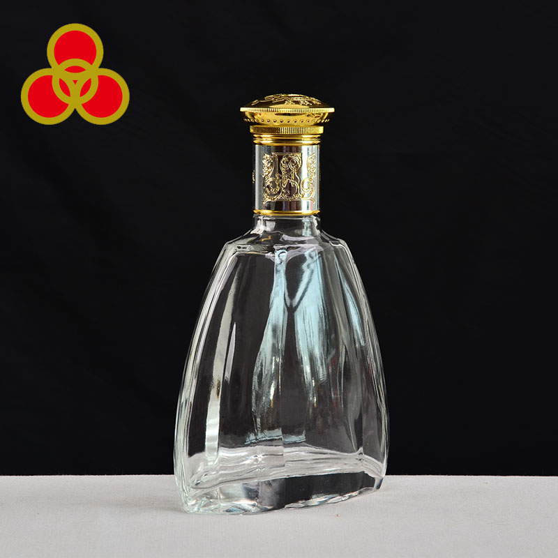 Botellas espirituosas de vidrio de 700 ml botellas para tequila