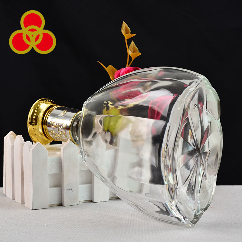 Botellas espirituosas de vidrio de 700 ml botellas para tequila