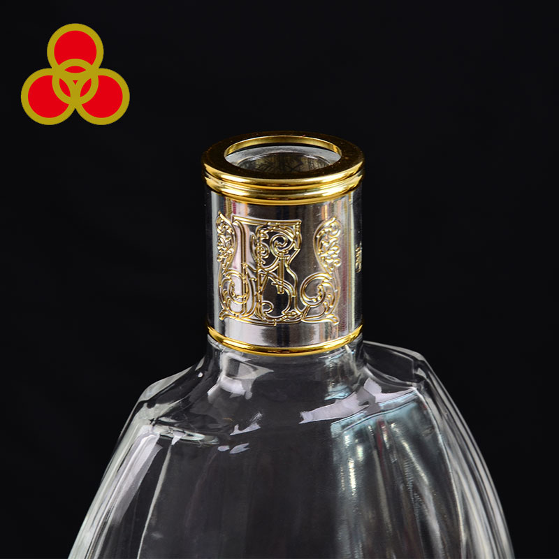 Botellas espirituosas de vidrio de 700 ml botellas para tequila