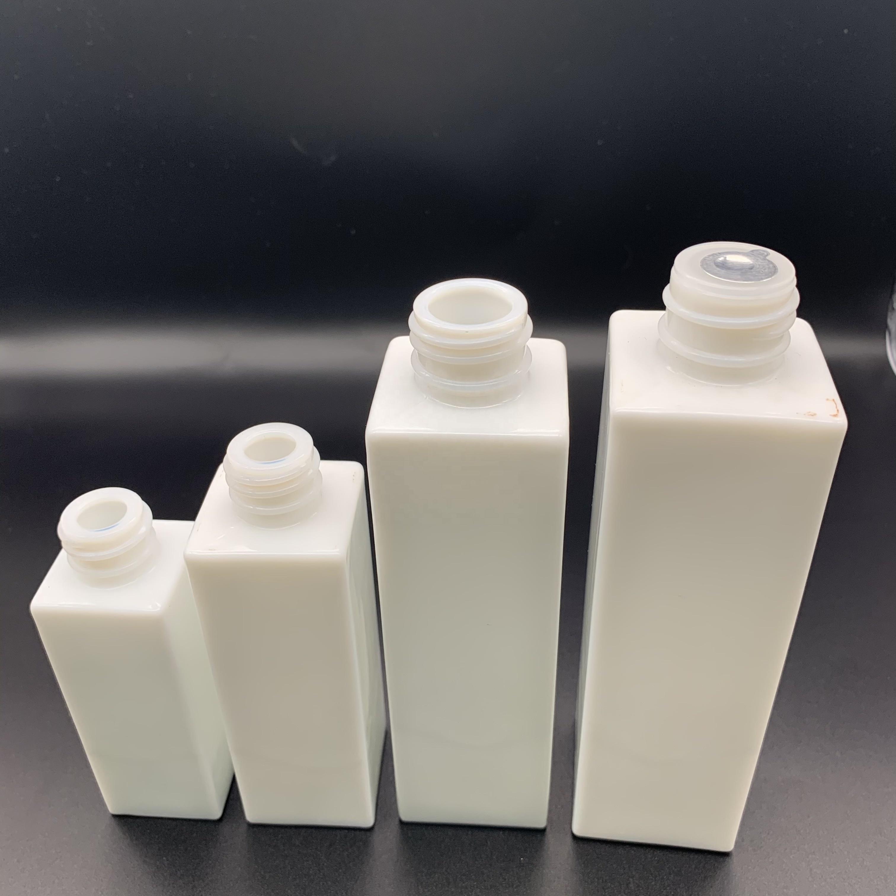 Bottle Cream Skincare Set OEM Cosmetics Opal Ceramic Dropper Skin Care Cream Screen Printing Personal Care