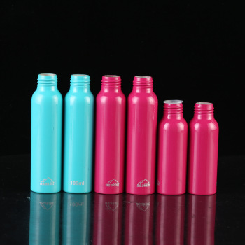 Bottle Oem Aluminum 50ml 100ml 200ml 300ml 400ml 500ml Aluminium PUMP Sprayer Shampoo Personal Care Offset Printing
