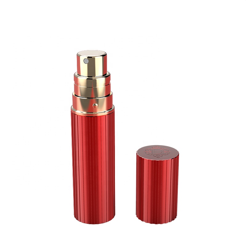 Bottle Wholesale Black Spray Aluminium Body Clear Refilled Personalised 10ml Roll On Empty Perfume Bottles