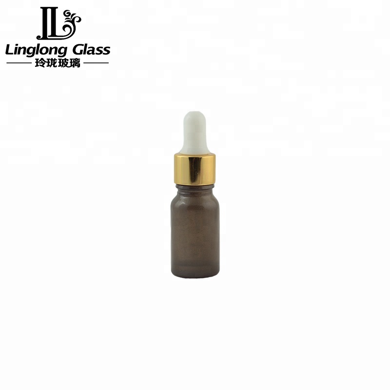 Bottle packaging glass bottle with dropper,bottle of sunflower oil with glass droppers