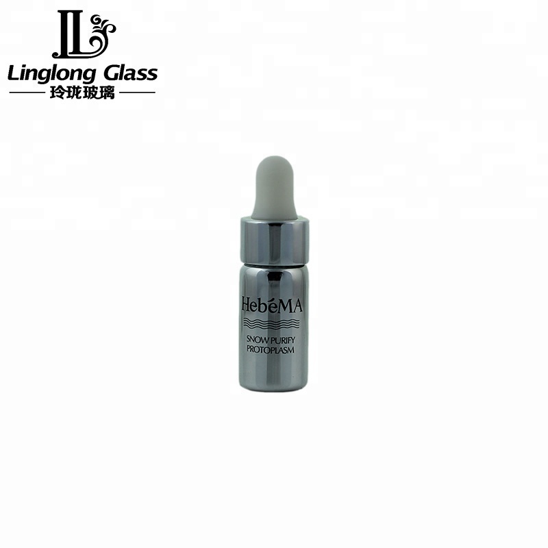 Bottle packaging glass bottle with dropper,bottle of sunflower oil with glass droppers