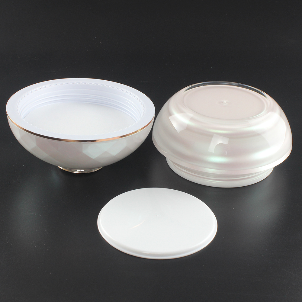 Bowl Shape Cream Acrylic JA313X Jar, 30g 50g 120g Skin Cream Package