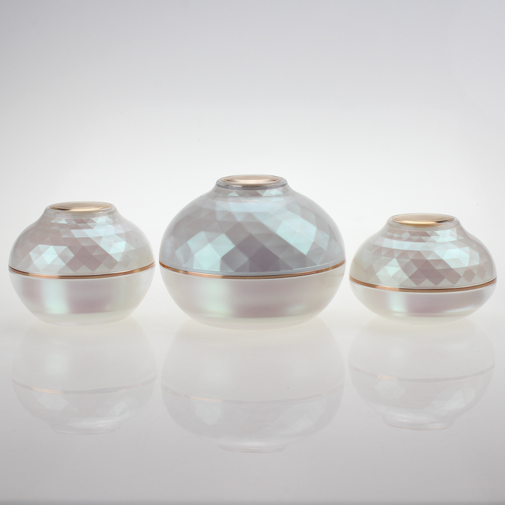 Bowl Shape Cream Acrylic JA313X Jar, 30g 50g 120g Skin Cream Package