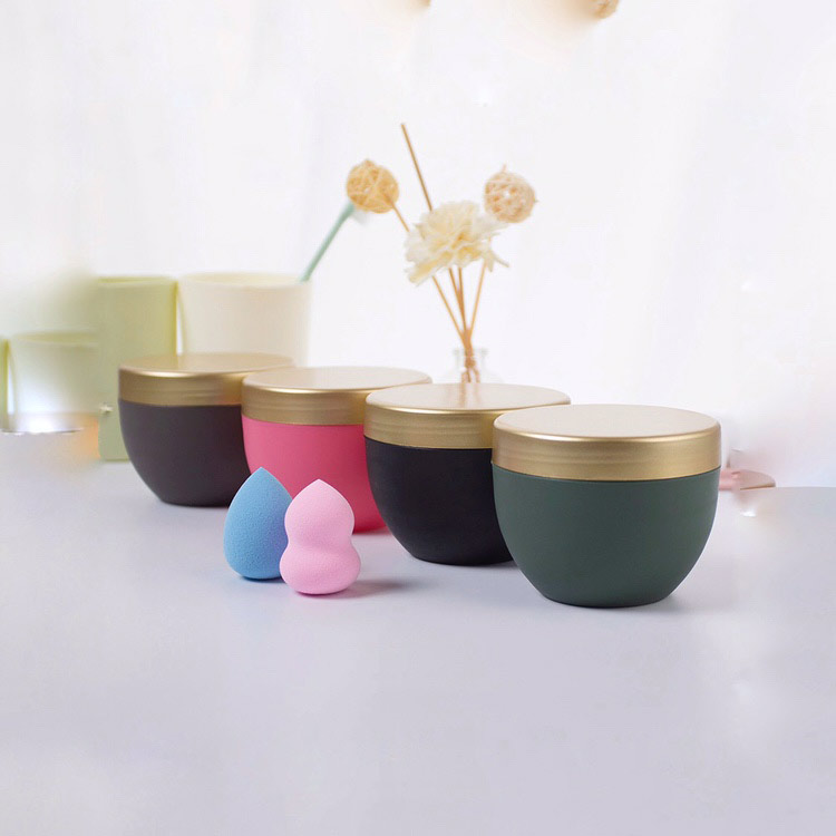 Bowl Shape Empty Plastic Cream Packaging Container PP 250g plastic cosmetic jar