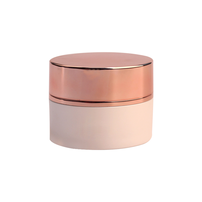 Brand cosmetic packaging clear cosmetic jar