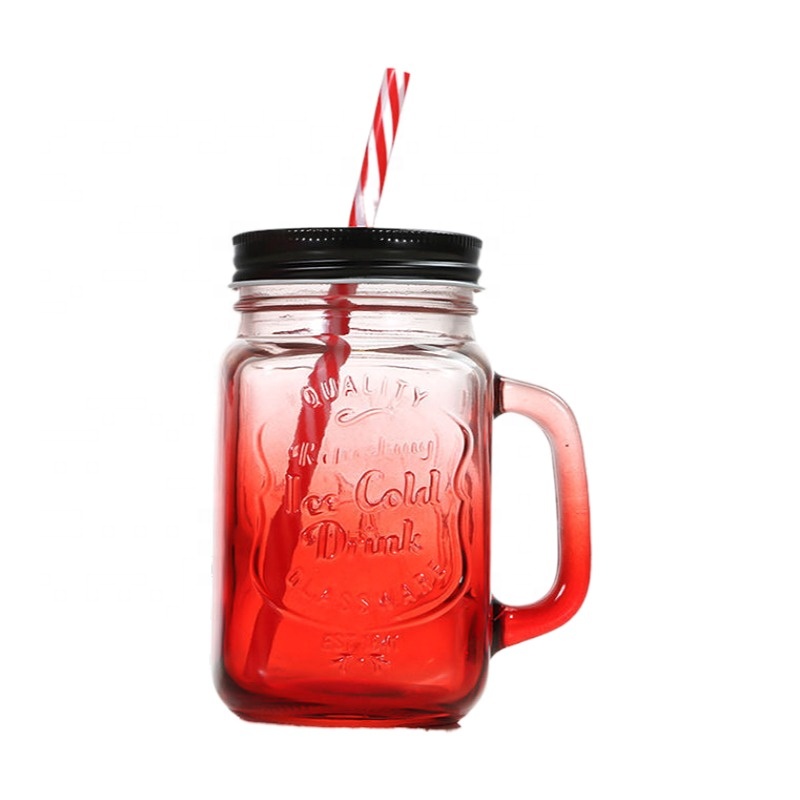 Brand new 100 glass 16oz jar mugs with chaulk board wide mouth mason jars 6 ounces for honey jam and pickles
