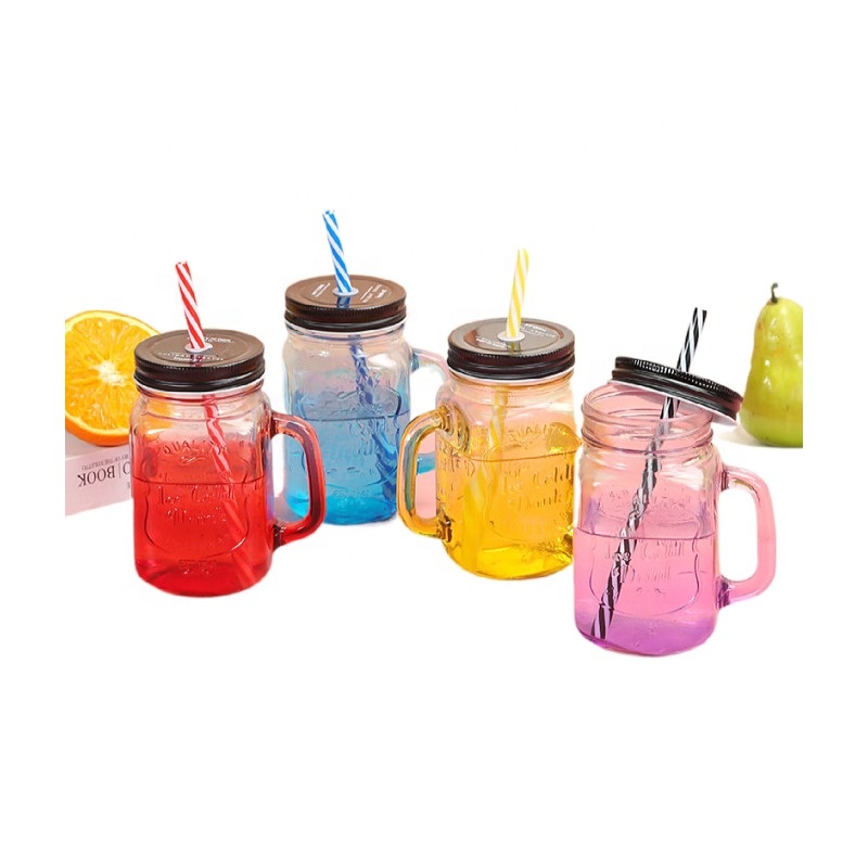 Brand new 100 glass 16oz jar mugs with chaulk board wide mouth mason jars 6 ounces for honey jam and pickles