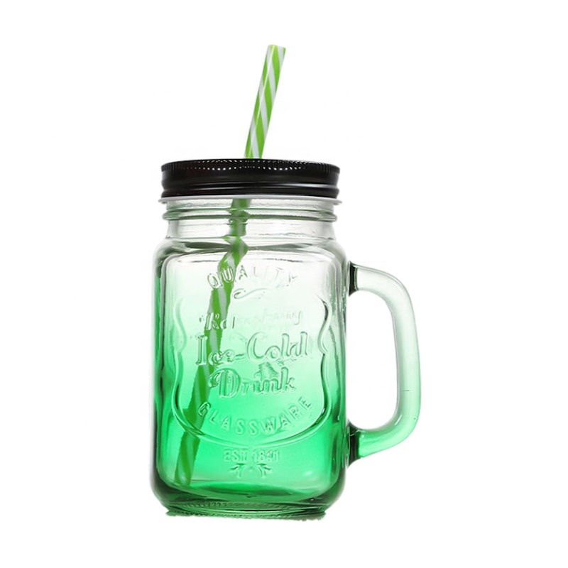 Brand new 100 glass 16oz jar mugs with chaulk board wide mouth mason jars 6 ounces for honey jam and pickles