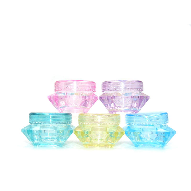 Brand new 3g 5g Empty comestic jar travel Portable Eye shadow Makeup Face Cream Container Bottle