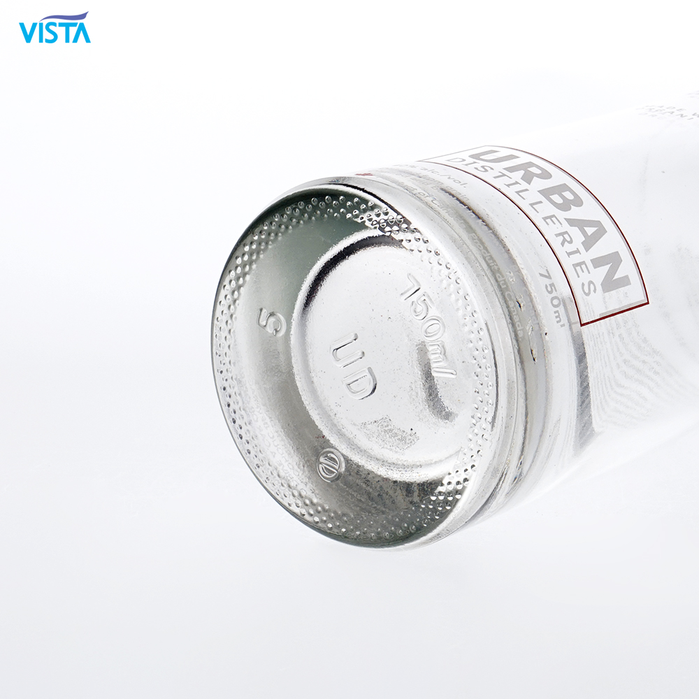 Brand your own vodka glass bottle