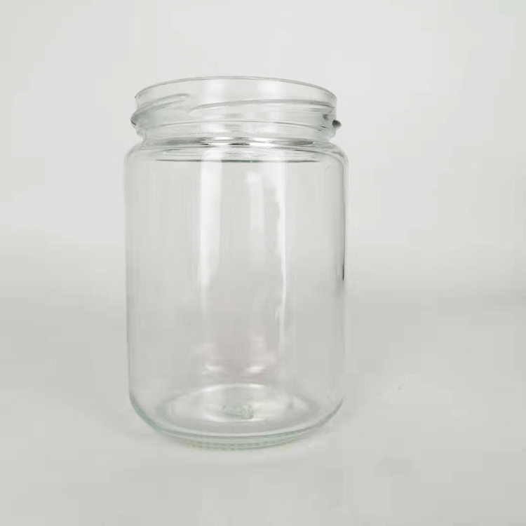 Breathable wholesale custom plant wide mouth 240ml tissue culture glass bottle