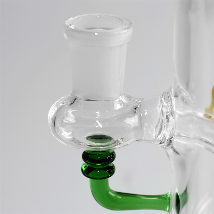 British type banana-shaped glass hookah trendy material Factory direct small glass bottle hookah pipe hookah set accessories
