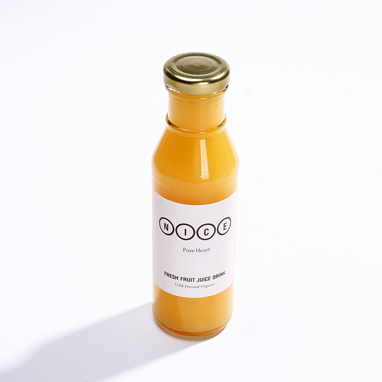 Bulk 300ML 360ML 10 FL oz 12 FL oz Clear Ring Neck Glass Bottle Custom For Hot Sauce Ketchup