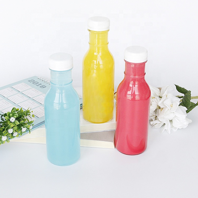 Bulk 300ML 360ML 10 FL oz 12 FL oz Clear Ring Neck Glass Bottle Custom For Hot Sauce Ketchup