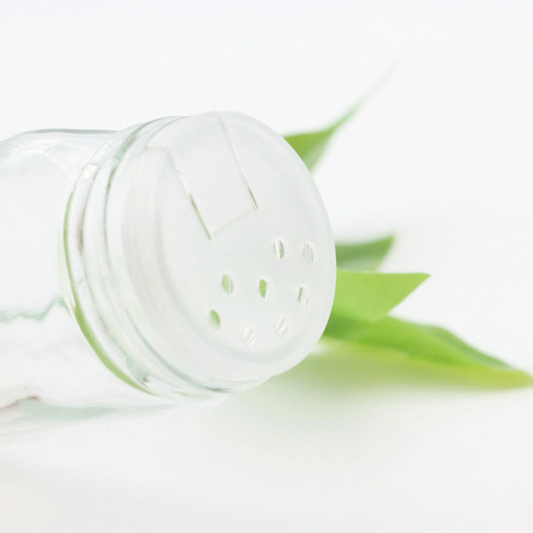 Bulk Premium Spice Jar Set Square Glass 4 oz Spice Bottles